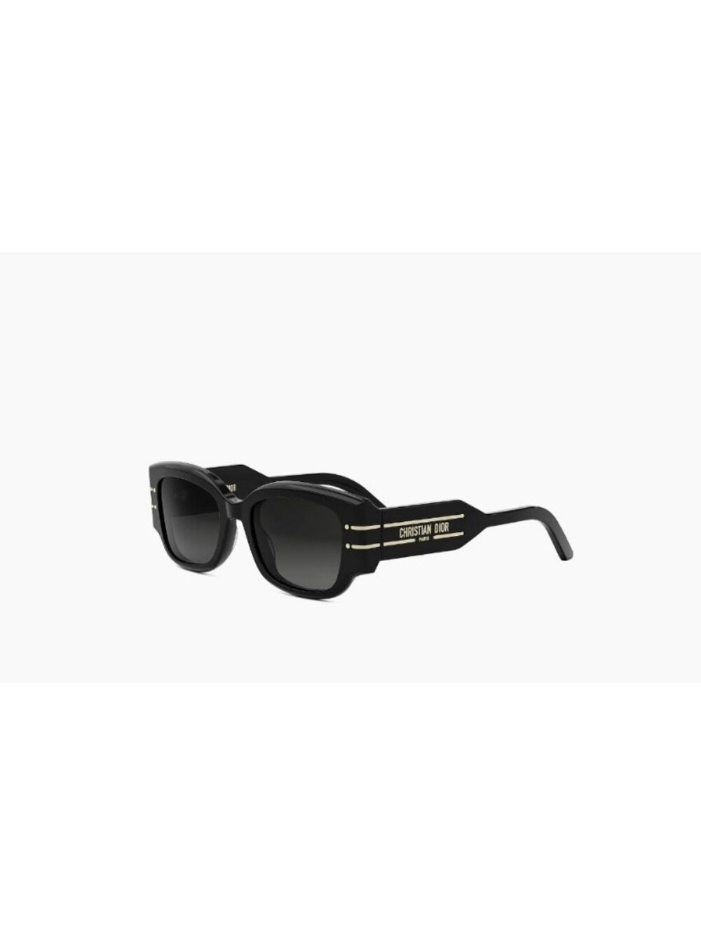 CHRISTIAN DIOR Dior Signature women's rectangular sunglasses 52mm S13l - Black - Picture 2 of 12